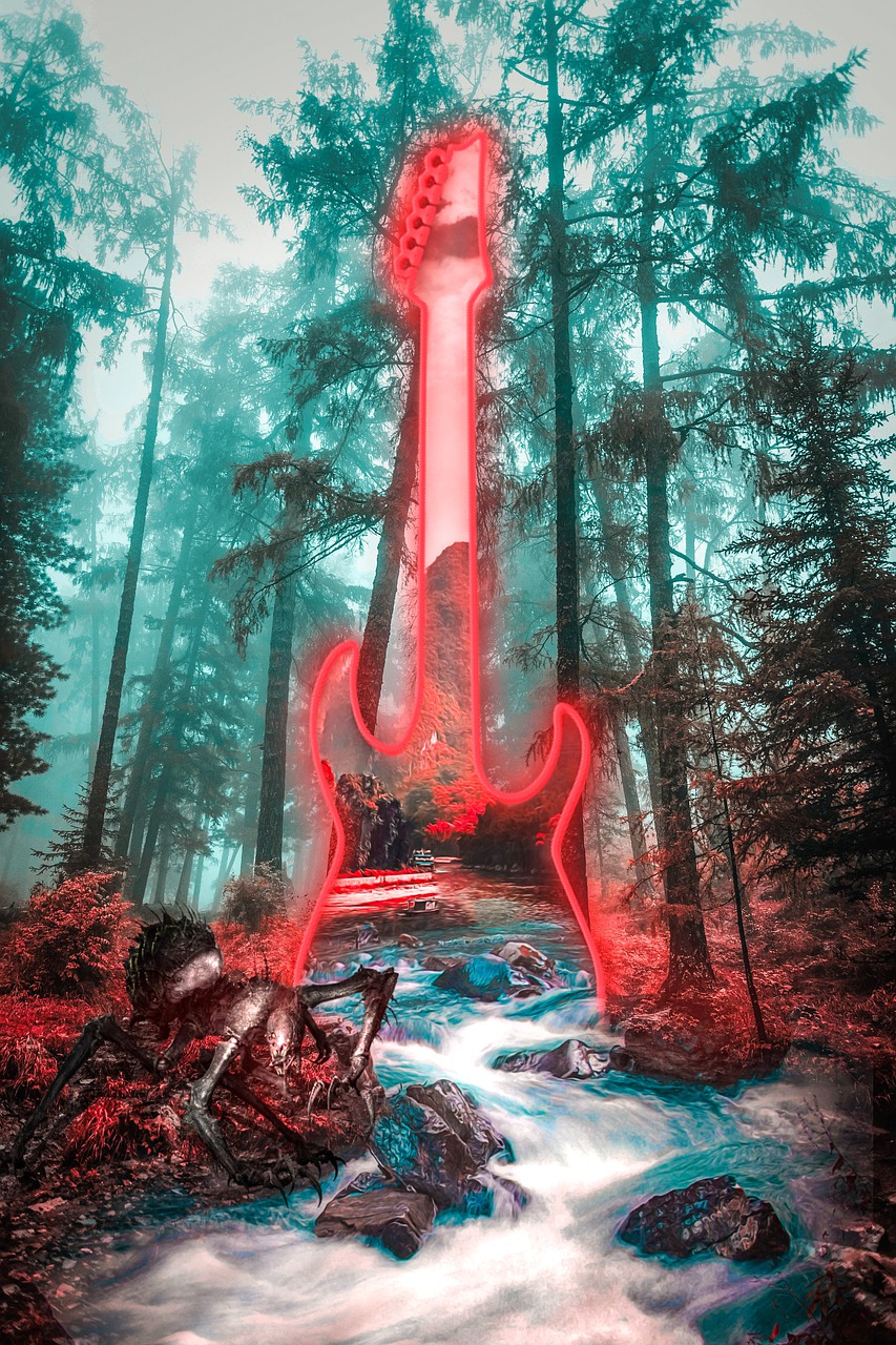 גיטרה ביער